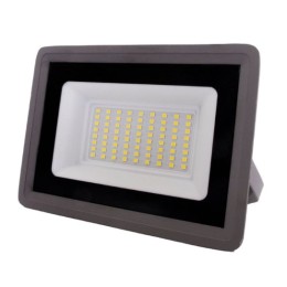 Прожектор с/д LEEK LE LED FL2 50W 4500Лм GREY IP65 6500К (клапан давления)