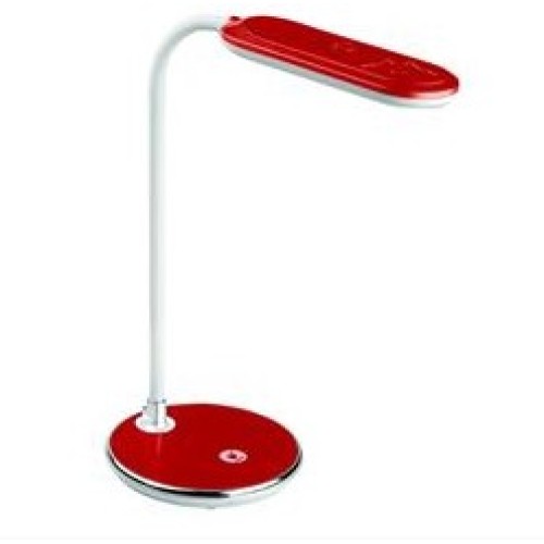 Светильник настольный светодиод. Volpe TLD-522 красный,360 lm. диммер