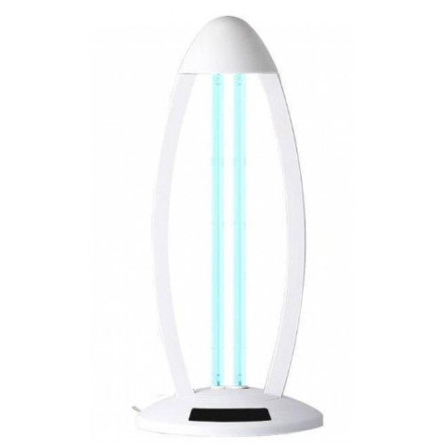 Лампа УФ озоновая UV-1OZ-2G11-36W, 220в на подставке белый, пульт ДУ (SWG)