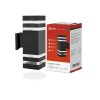 Свет-к уличн. двухсторонн. HБY-POLO-S-2XA60-BL алюмин. Е27 черн. CITY IP65 IN HOME