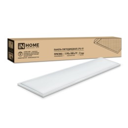 Панель светодиодная LPU-01-ПРИЗМА 36Вт 230В 6500К 3420Лм 180х1195х19мм  IN HOME