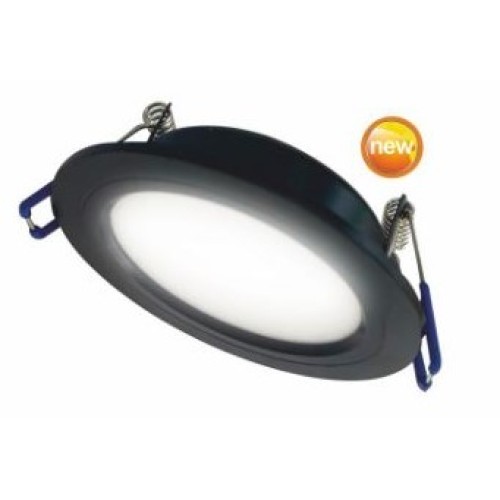 Светильник с/д встр. черный LE LED DLRL WH 12W D195/114мм 4000K 1020Лм LEEK