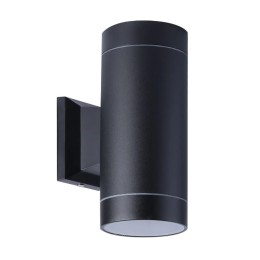 Светильник уличный для подсветки стен 2хGX53 черный IP65 SMARTBUY
