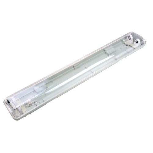 Светильник линейный накл. ULW-T42B T8/2/L126 IP65 под LED T8 (без ламп) Uniel
