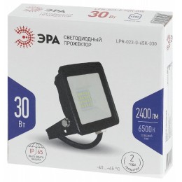 ЭРА Прожектор светодиодный ДО-30Вт 4000К 2400Лм IP65