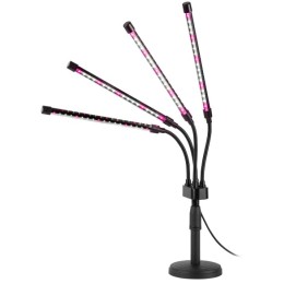 ЭРА Светильник настольный FITO-40W-АLED-Ra-USB 40Вт для растений полного спектра черн.