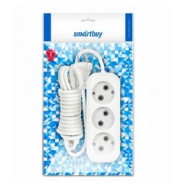 Удлинитель SMARTBUY 3гн. 15м. 10А (ПВС 2х1,0)
