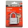 91800 Замок навесной. хромированное покрытие 40 мм, Matrix