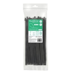 IMT30048B Стяжка нейлоновая 300х4,8 черная (100шт)  Systeme electric
