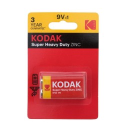 Батарейка KODAK SUPER HEAVY DUTY 6F22  9В (тип "Крона")