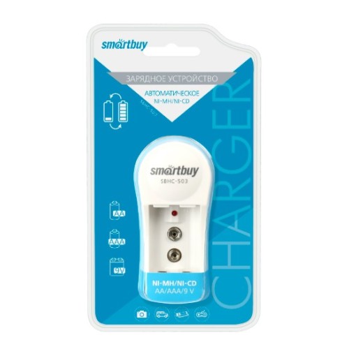 Зарядное устр-во Smartbuy SBHC-503 для Ni-Mh/Ni-Cd аккумуляторов