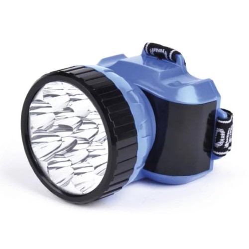 Фонарь SMARTBUY налобный аккум. 12 LED синий (SBF-26-В)