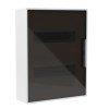 DKC Щиток настенный FRAME 24 мод. белый с тонированной дверцей IP41 (F24W1WD)