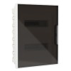 DKC Щиток встраиваемый FRAME 24 мод. белый с тонированной дверцей IP41 (F24B1WD)