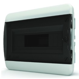 BVK 40-12-1 Бокс встр. 12 мод., прозрачная черная дверца, IP41 (Tekfor)