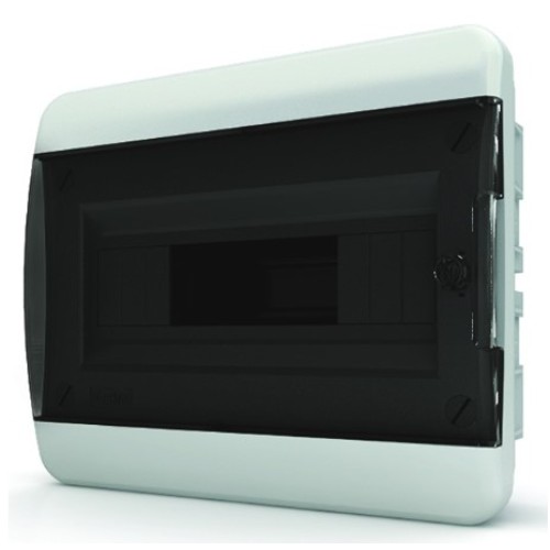 BVK 40-12-1 Бокс встр. 12 мод., прозрачная черная дверца, IP41 (Tekfor)