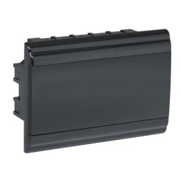 Бокс ЩРВ-П-12 модулей, встраиваемый IP41, PRIME черный