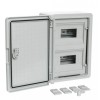 Корпус пластиковый ЩРН-18 IP65 серая дверь (350х250х150) Промрукав