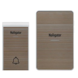 Звонок беспроводной NDB-D-DC06-1V1-Be 3АА, Navigator