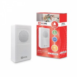 Звонок проводной ЗП-7 "Соловей", 2208, белый, IN HOME