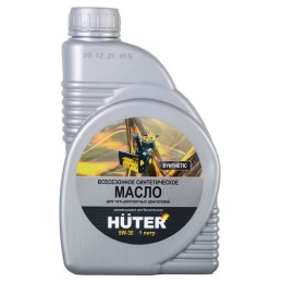 Масло синтет. 5W30 д/четырехтактных двигателей 1л. "HUTER"