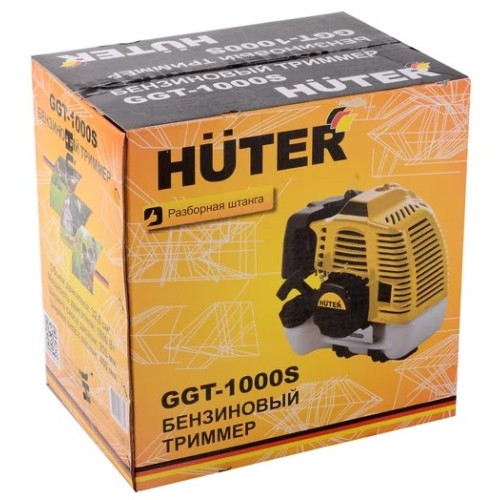 Бензиновый триммер GGT-1000S HUTER (нож,леска),разъемная штанга,7кг