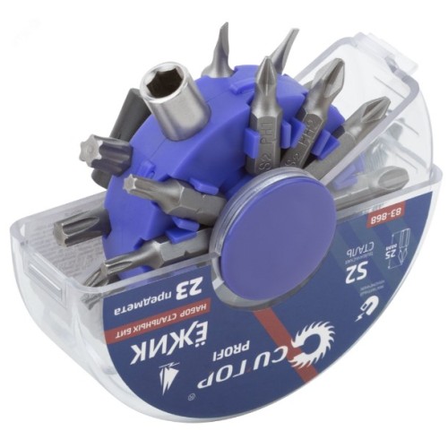 83-868 Набор бит в пластиковом боксе 