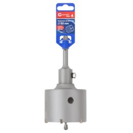 43-880 Коронка по бетону (кирпичу) SDS+  d=80мм, в сборе FDW CUTOP