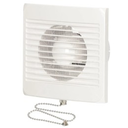 Вентилятор с тяговым выключателем ВИЕНТО 100 СВ, D=100 мм. V=130м.куб./ч .