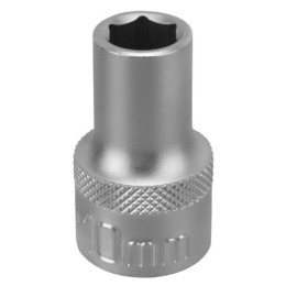 13821 Головка торц. 6-гранная Cr-V 1/2" 10мм Stels