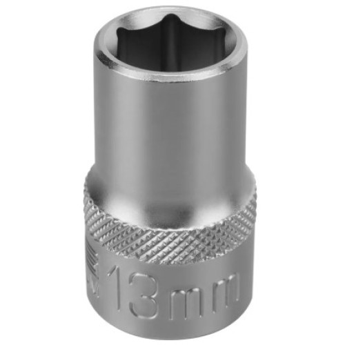 13824 Головка торц. 6-гранная Cr-V 1/2" 13мм Stels