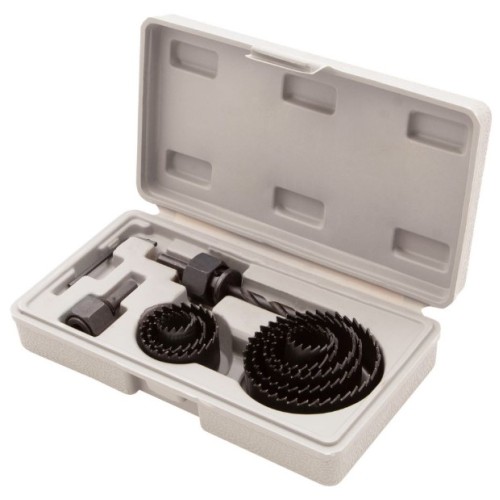 70473 Набор кольцевых пил по дереву 19-64 мм 11предм. Matrix (кейс)