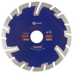 66-23030 Диск отрезной алмазный сегмент. турбо CUTOP 230х3,0х22,2мм