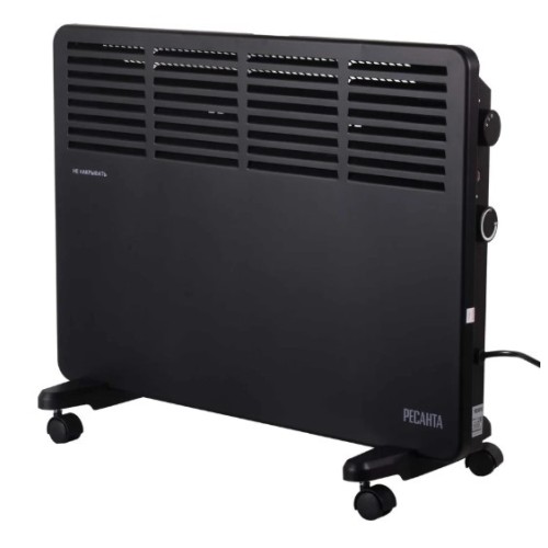 Настенный конвектор ОК-1600Ч 1,6кВт черный  (РЕСАНТА)