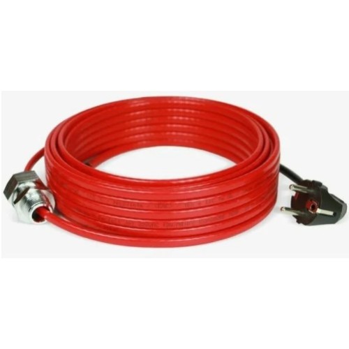 Комплект кабеля в трубу (пищевой) DEC с сальником 1/2,3/4" 9м (15Вт/м, шнур 1,8м