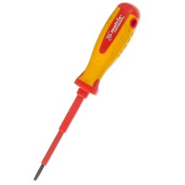 12914 Отвёртка диэлектрик SL3х80мм CrMo  до 1000В Matrix