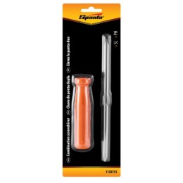 115875 Отвертка комбинированная SL6,0/PH2, CS, пластик. рукоятка, Sparta