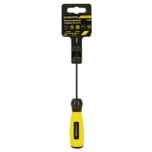 HK1040-16-PH0-100 Отвертка крест. 0х100 Алмазн. наконечн. 59HRC S2 Hanskonner