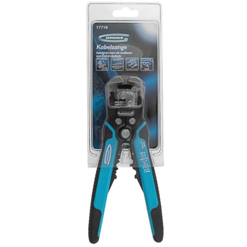 17718 Клещи (щипцы) для зачистки проводов 0,05-8 мм кв, Gross