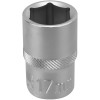 13828 Головка торц. 6-гранная Cr-V 1/2" 17мм Stels