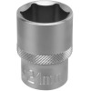 13832 Головка торц. 6-гранная Cr-V 1/2" 21мм Stels