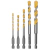 706016 Набор сверл универсальных Multi cut 4-10мм, 5шт, Denzel