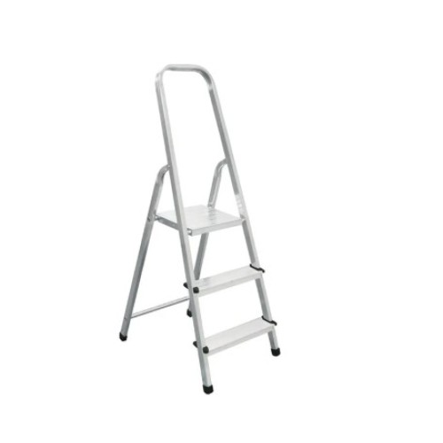 БИБЕР 98003 Стремянка алюминиевая 3-х ступенчатая