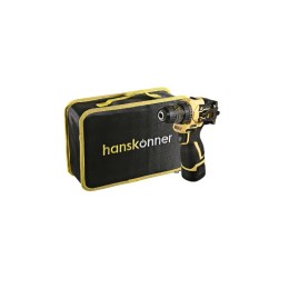 Дрель-шуруповерт аккум. б/щ HCD1645BLC Hanskonner Platinum, 14.4В 2х2Ач, 10мм кейс