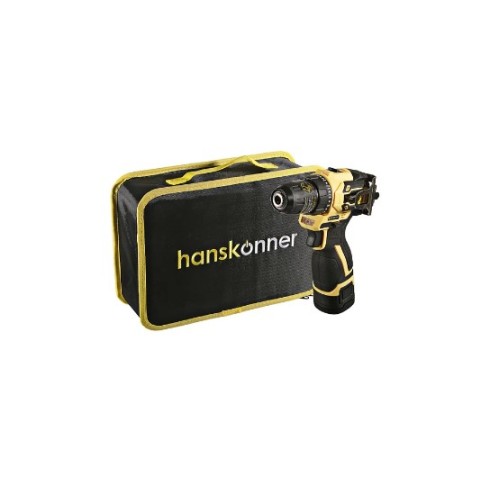 Дрель-шуруповерт аккум. б/щ HCD1645BLC Hanskonner Platinum, 14.4В 2х2Ач, 10мм кейс