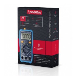Мультиметр  SMARTBUY DT136D (прозв. прорезин. корпус,подсветка, фонарик,2хR03)