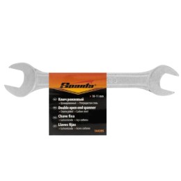 144395 Ключ рожковый  10х11мм, хром. Sparta