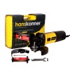 УШМ Hanskonner HAG9012TES, 125мм,1100Вт, 4000-11000 об/мин., кейс