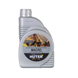 Масло полусинт. 10W40 д/четырехтактных двигателей 1л. "HUTER"