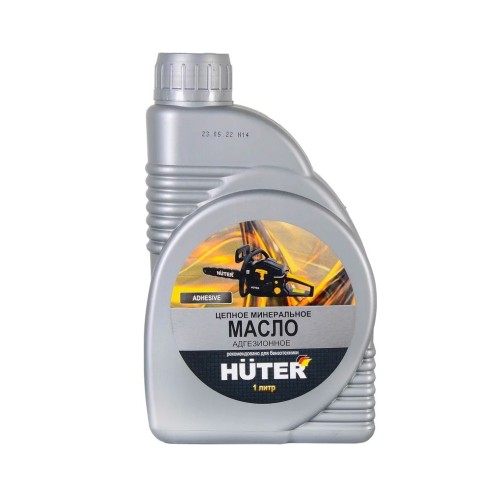 Масло цепное минеральное 80W90 д/бензопил 1л. "HUTER"